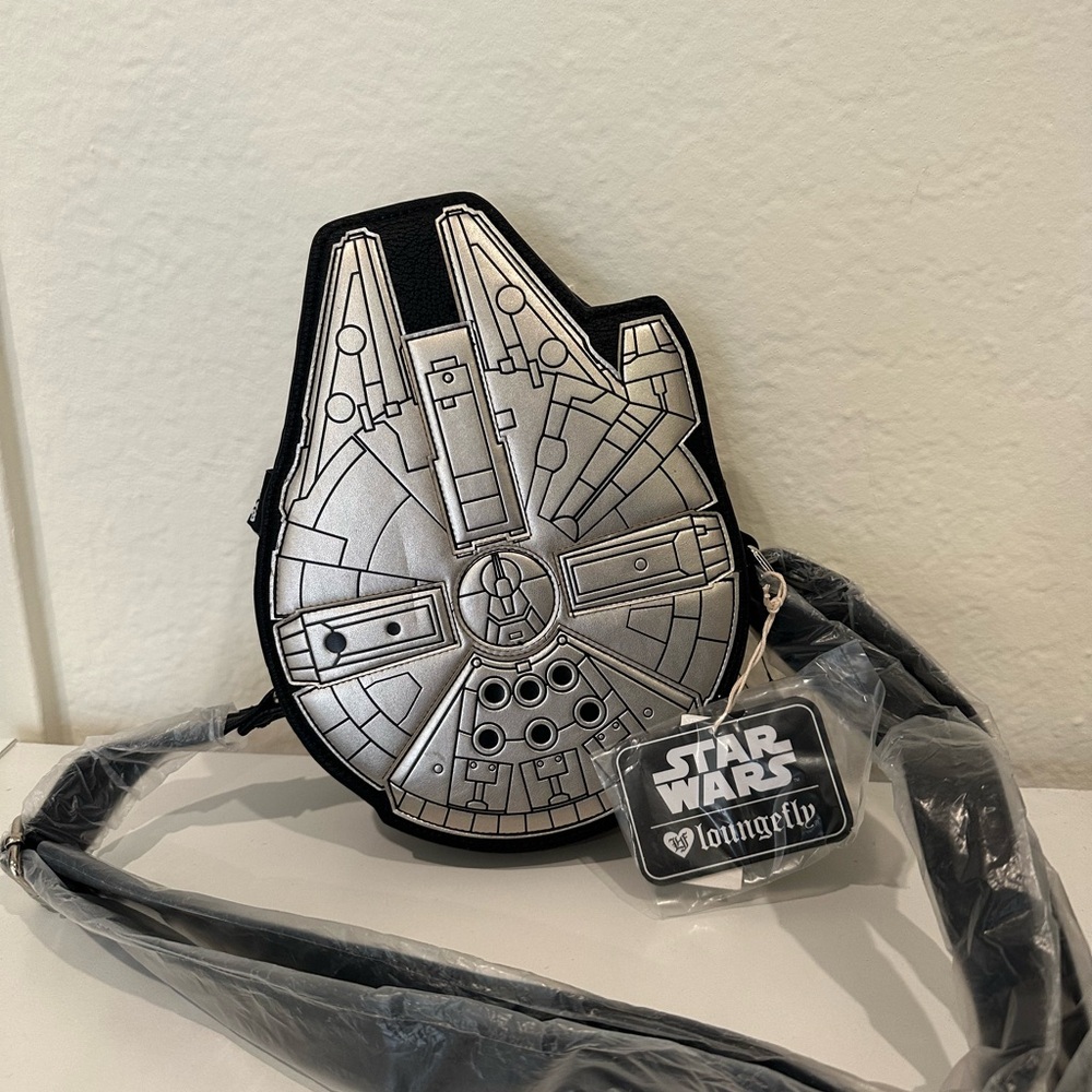 Star Wars Loungefly Millennium Falcon Crossbody Bag HTF